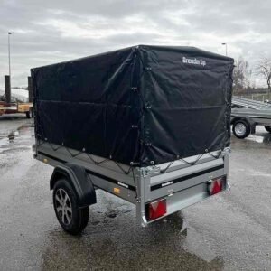 Bâche haute noire 81 cm pour Brenderup 1205 "BLACK EDITION"