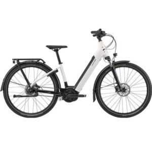 Cannondale Mavaro Neo 4 Shimano Nexus 5V Courroie 500 Wh 29" Blanc