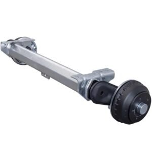 Essieu freiné AL-KO COMPACT pour remorque / dépanneuse 1350kg 800mm 1250mm 5x112