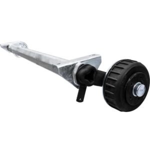 Essieu freiné AL-KO COMPACT pour remorque / dépanneuse 1350kg 1800mm 2250mm 5x112