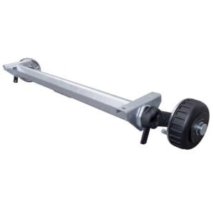 Essieu freiné AL-KO EURO pour remorque / dépanneuse 1800kg 1600mm 2100mm 5x112
