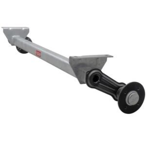 Essieu non freiné KNOTT VG7-L pour remorque UNITRAILER 750kg 1070mm 1370mm 4x100