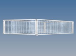 Jeu de ridelles grillagées +50cm pour MP 255 153
