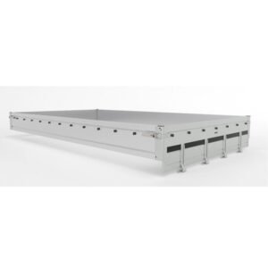 Kit de ridelles pleines +40cm aluminium pour Unilader 330