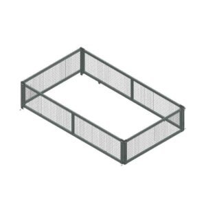 Rehausse grillagée +62cm pour SARIS HDS 310X176