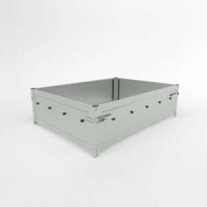 Rehausses de ridelles pleines +40cm acier pour BASIC 150