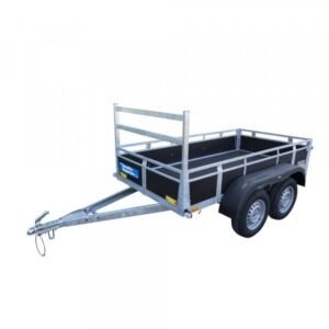 Remorque Bois 2 essieux 750kg 2m57x1m32