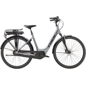 Vélo Électrique Trek District+ 2 Lowstep Gris 2023