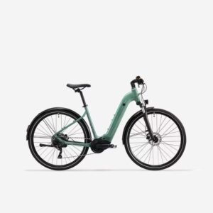 Vélo tout chemin électrique Rockrider e-actv 500 vert