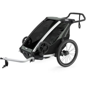 Thule Chariot Lite 1 - Remorque Vélo pour 1 Enfant - agave